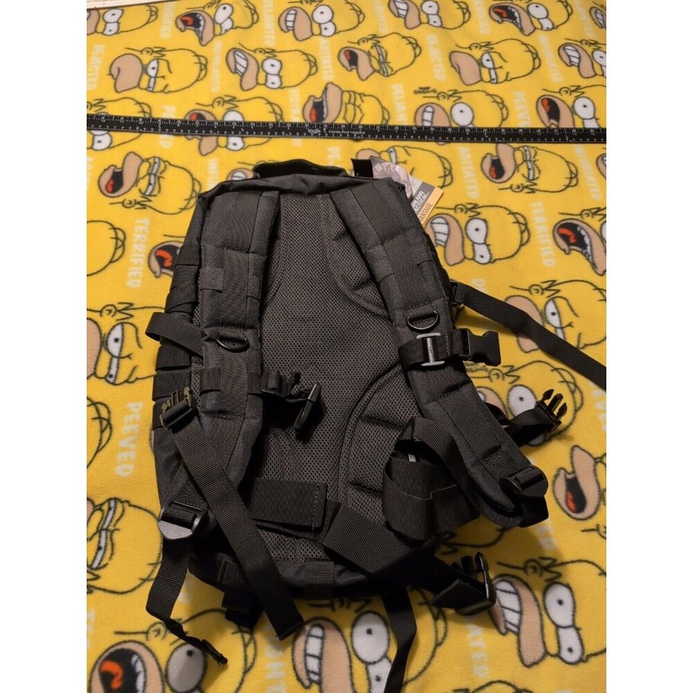 Highland Tactical Vantage Tactical BackpackBlack Molle Webbing NWT - Picture 5 of 7